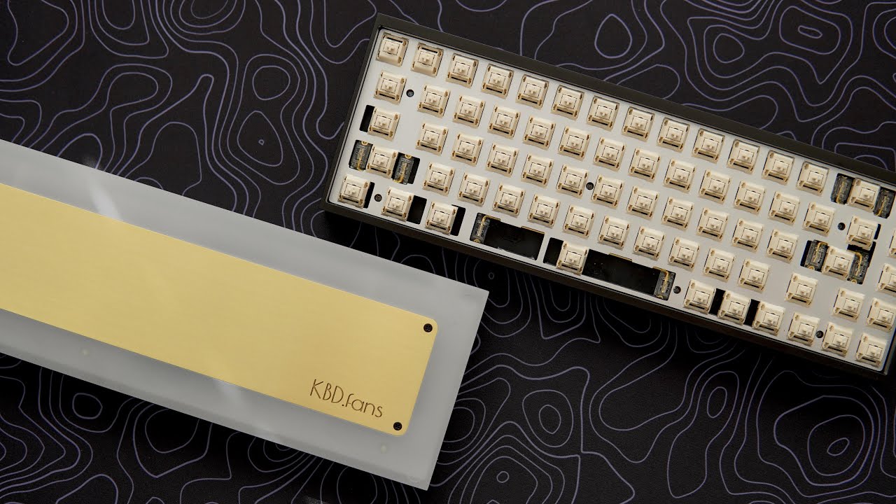 KBDFans Tofu65 Acrylic VS Aluminum Case Sound Comparison
