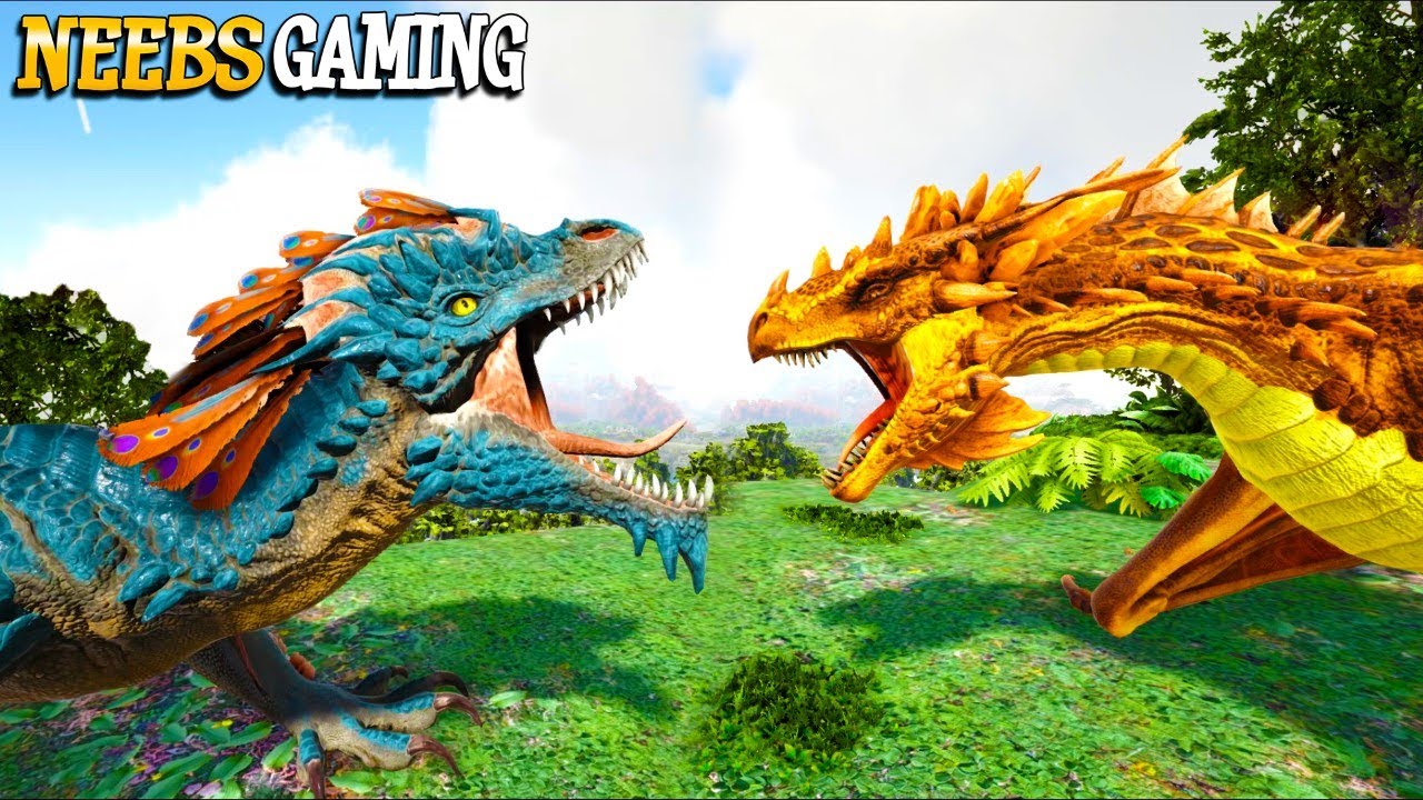 Ark: Wyvern vs Rockdrake!