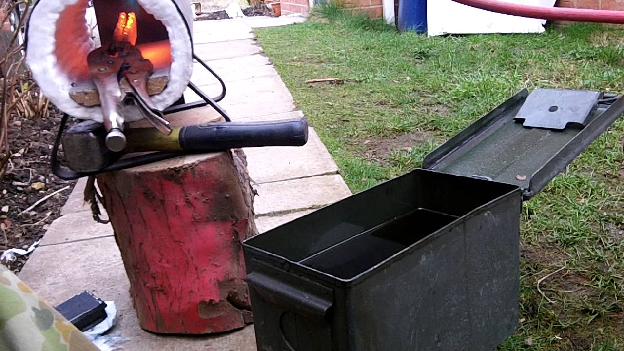 Heat Treating the 52100 from Gavko, triple quench.....