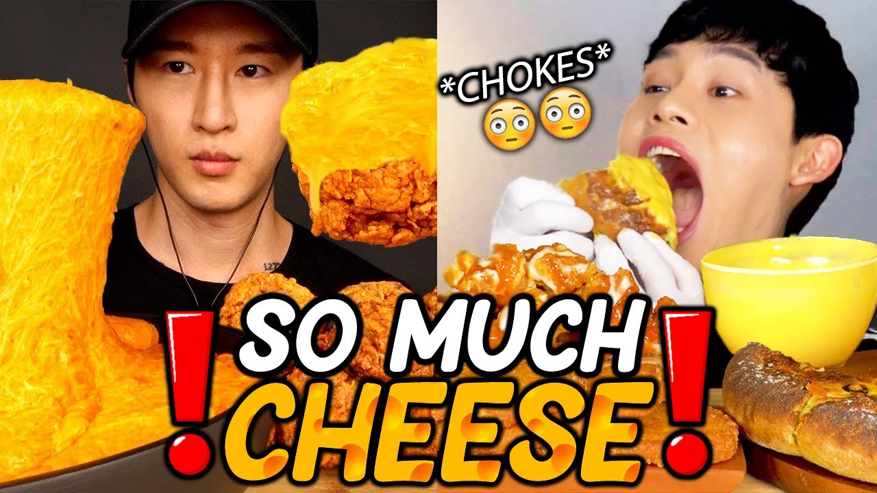 Mukbangers are CRAZY for CHEESE SAUCE