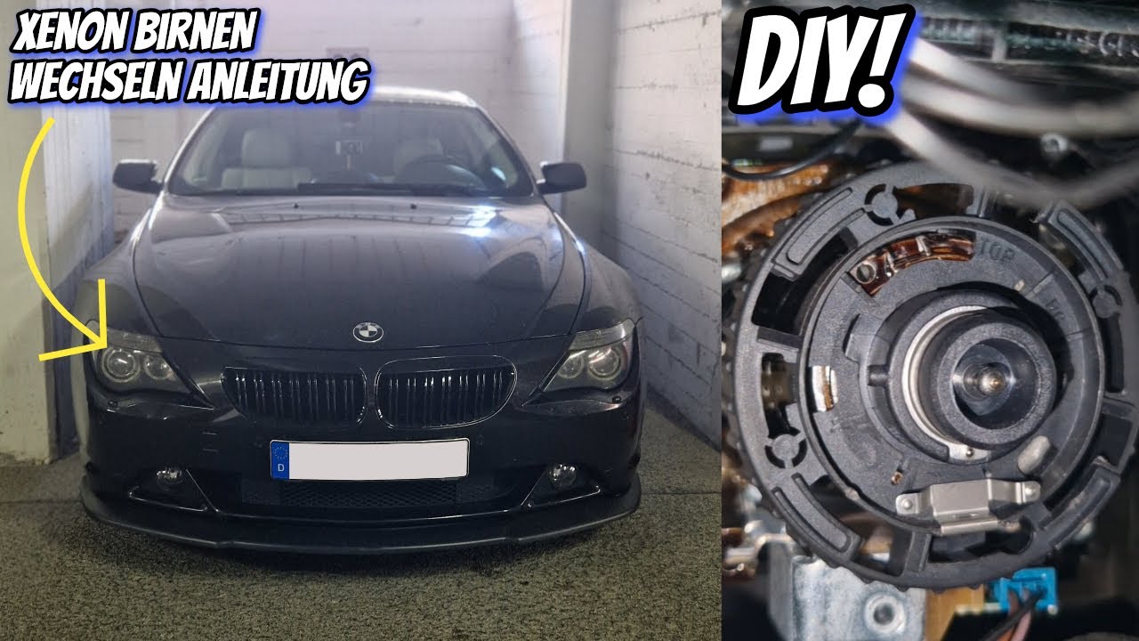 Xenon-Birnen Wechsel am BMW e63/e64 | Schritt-für-Schritt Anleitung