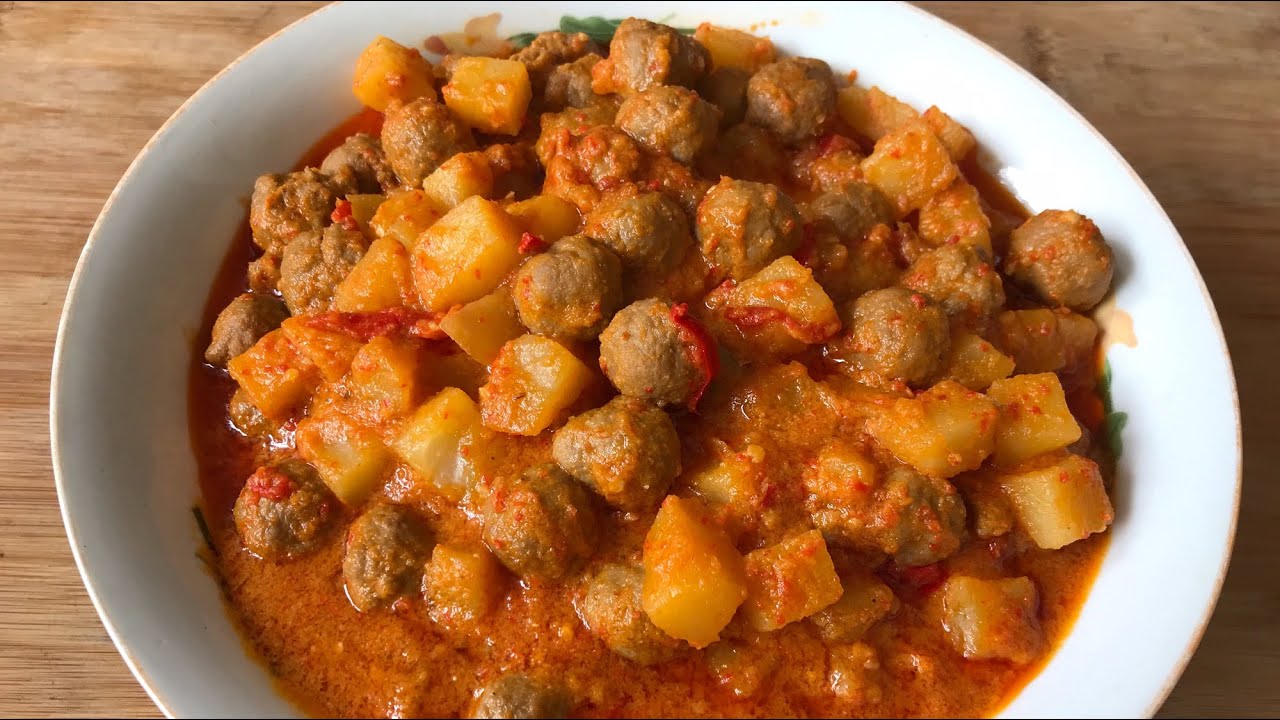 Рецепт жареного картофеля с соусом чили из говядины | Меню на Ид