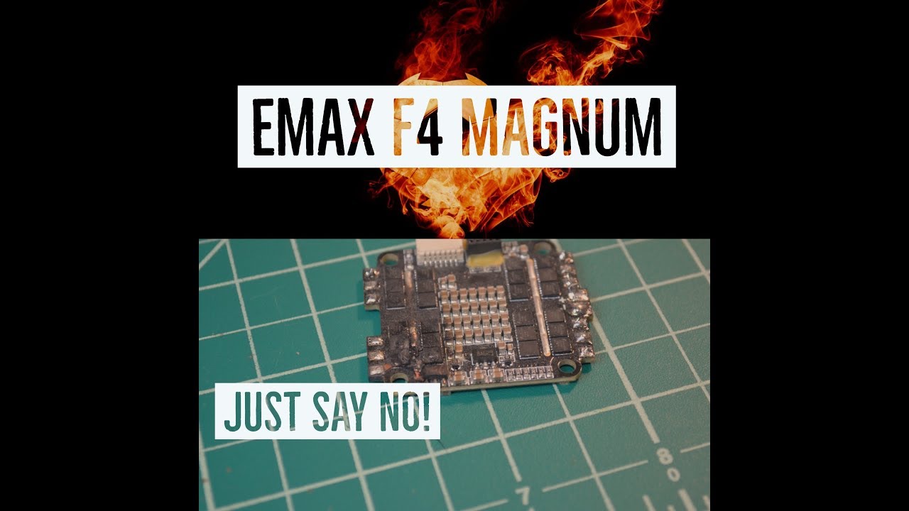 Emax F4 Magnum, 2 quick failures with this, 1 caught on fire!