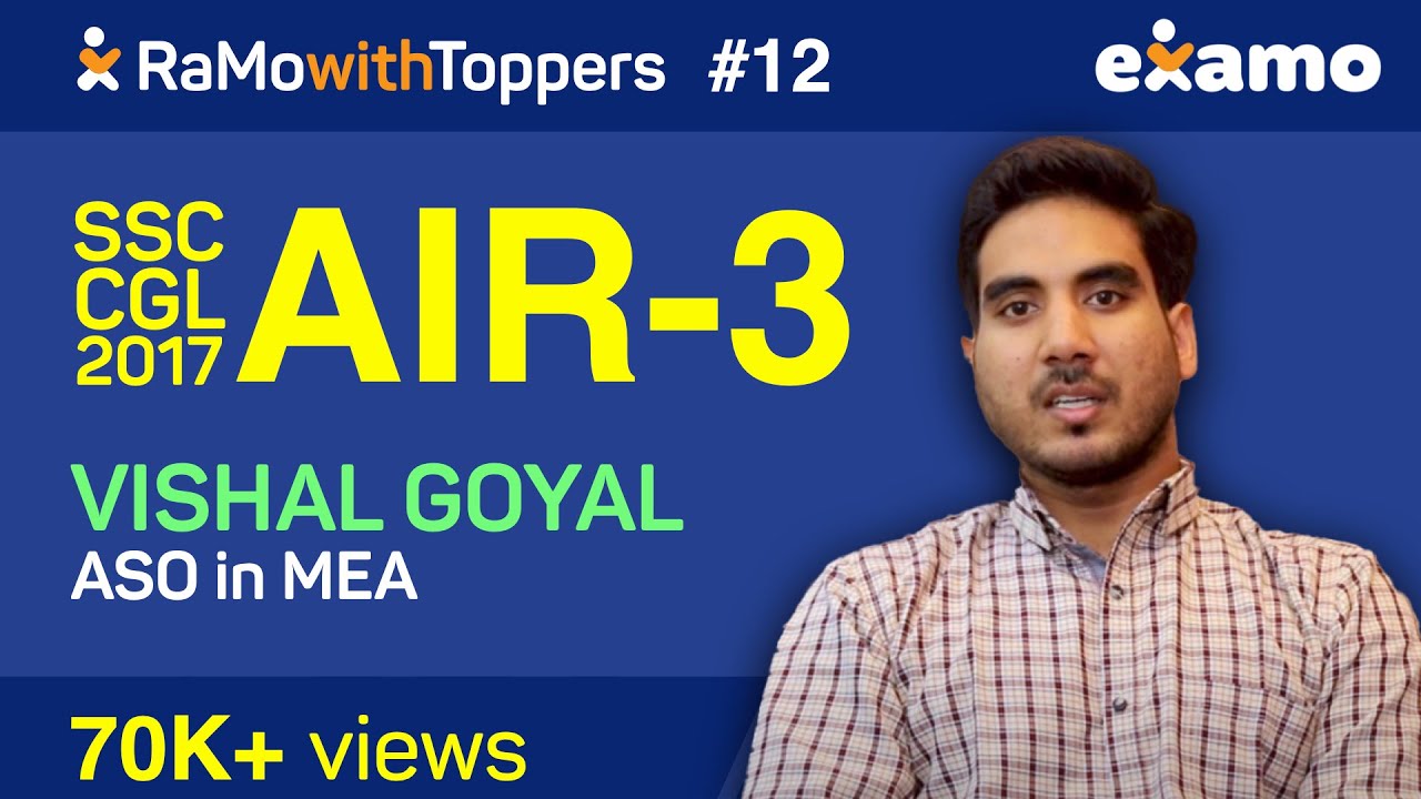 RwT E12 - SSC CGL 2017 Topper Vishal Goyal AIR-3 Full Interview with RaMo