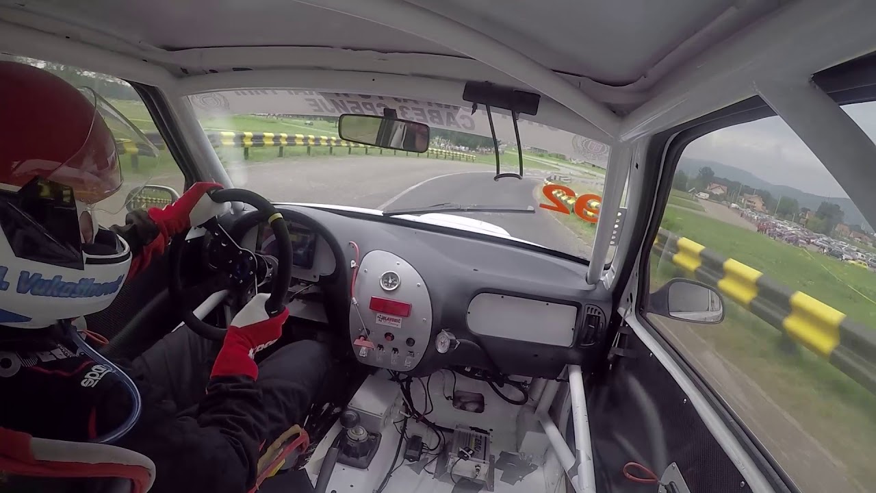 Marko Vukašinović on board (Citroen Saxo E1-1400) - kružna trka Beranovac 2018.