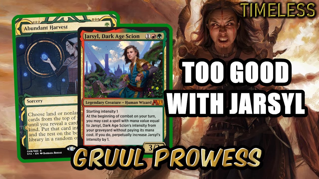 Gruul Prowess! Too Good With Jarsyl | Timeless BO3 Ranked | MTG Arena