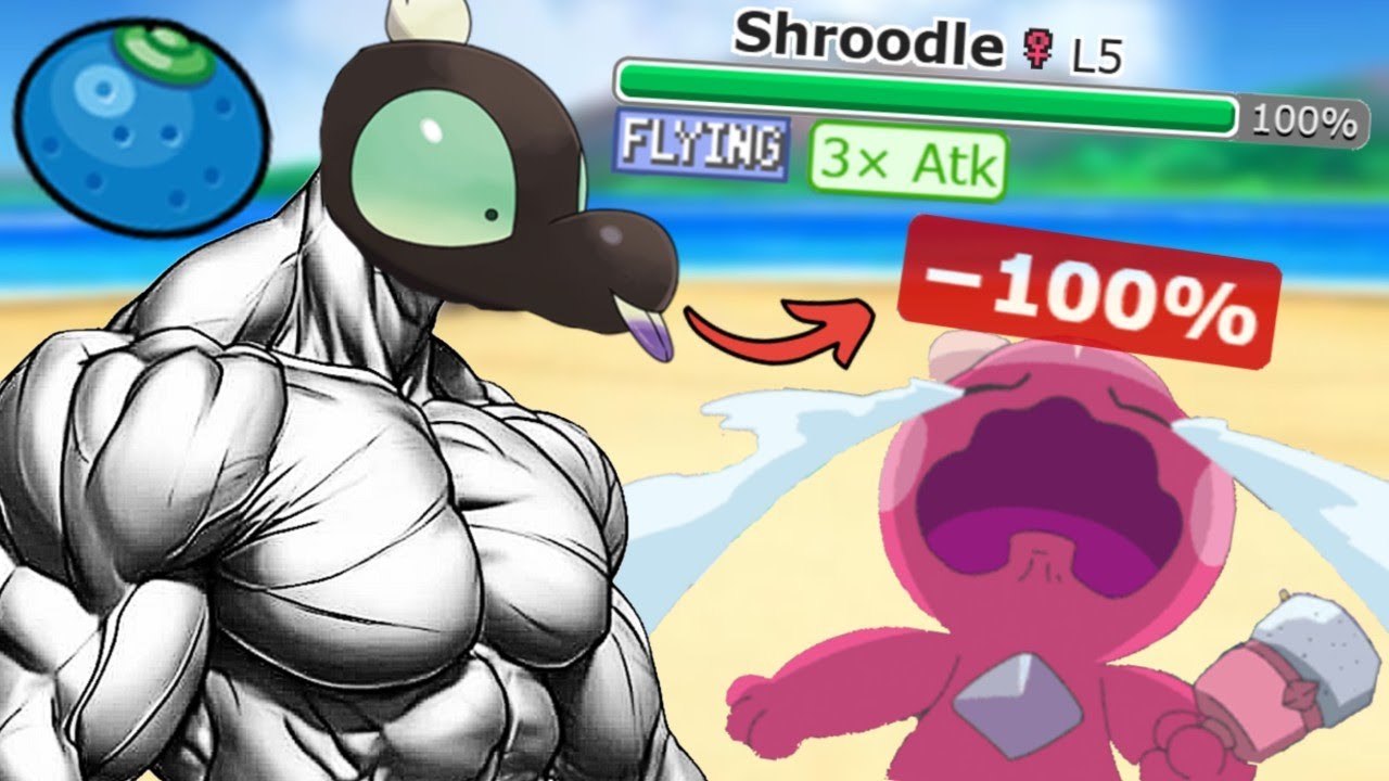 ORAN BERRY SHROODLE IS HILARIOUSLY BROKEN!