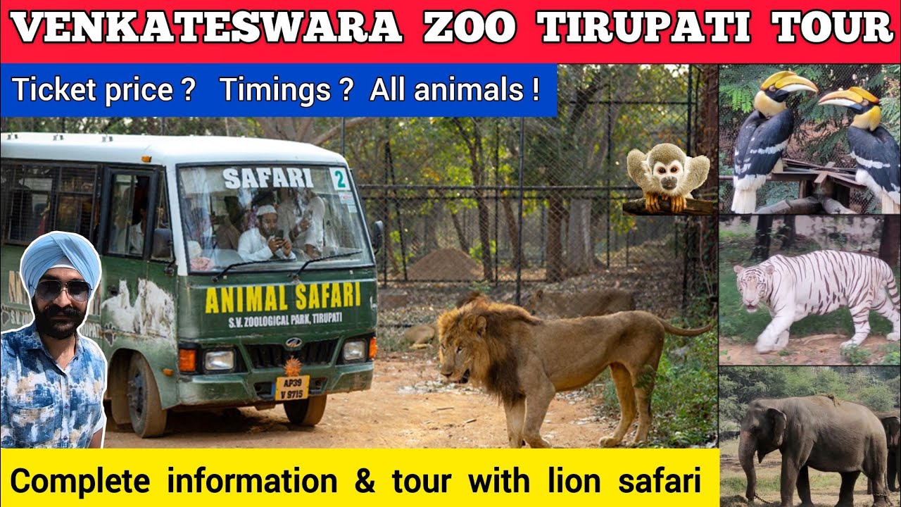 Зоопарк Тирупати - животные зоопарка Тирупати | Зоопарк Венкатешвары | SV zoo park tirupati zoo p...