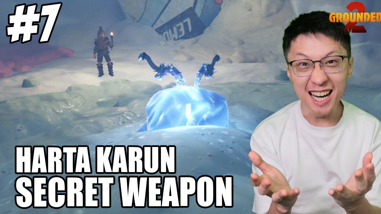 Ketemu Harta Karun & REAL SECRET WEAPONN!! - Grounded 2 Indonesia - Part 7