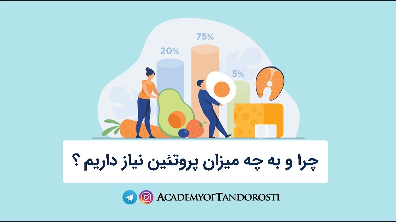 چرا و به چه میزان پروتئین نیاز داریم ؟