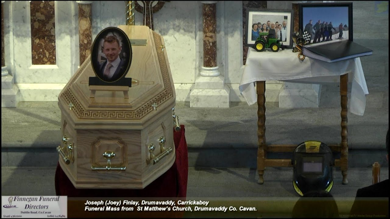 Joseph (Joey) Finlay, Drumavaddy, Carrickaboy - Funeral Mass from  St Matthew’s Church, Drumavaddy