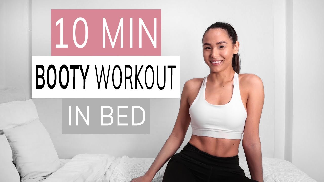 BOOTY WORKOUT IN BED | at home beginner exercises