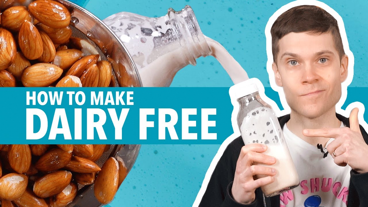 How To Make Dairy Free Nut Milk | Simple Almond Milk Recipe