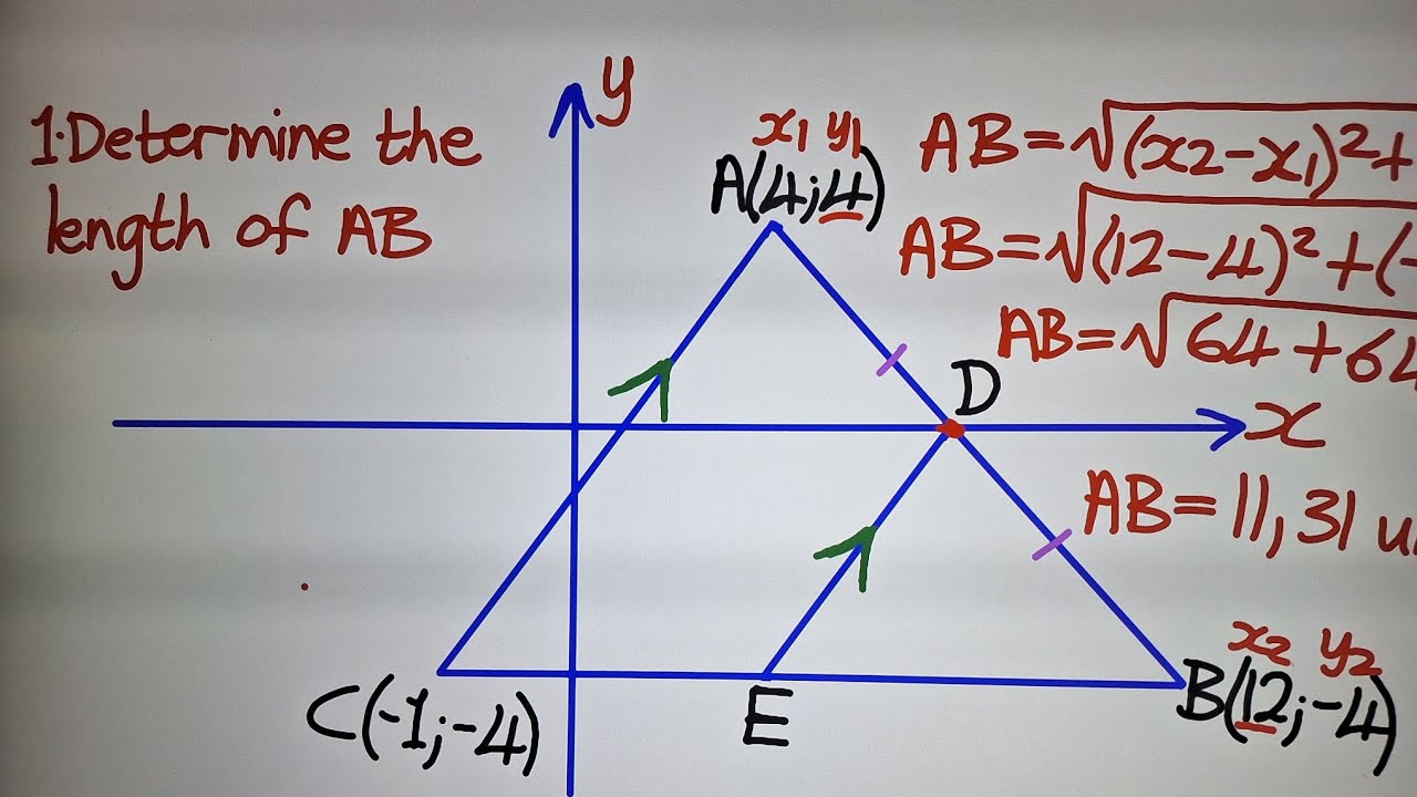 Analytical Geometry (Grade 11)