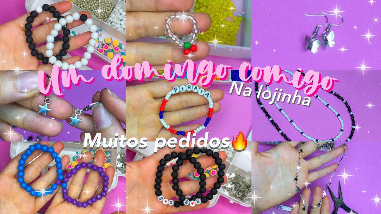 Um domingo comigo trabalhando *muito* na lojinha🛍️✨