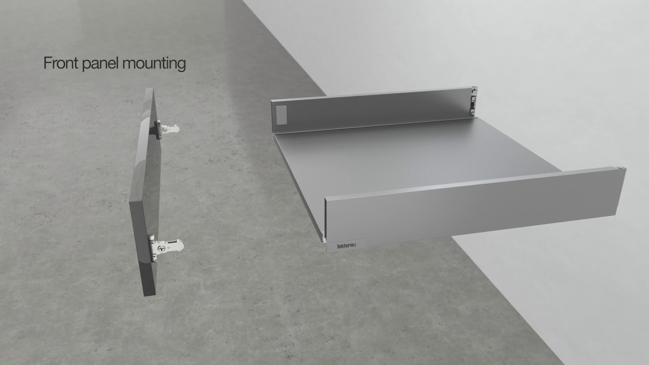 TitusTekform Slimline Drawer DW: висувні системи шухляд для кухні та інших меблів