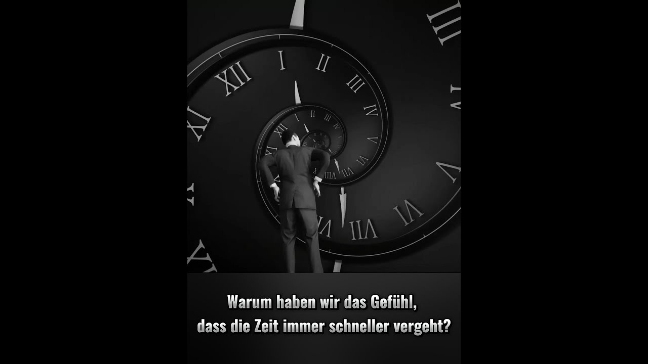 Warum haben wir das Gefühl, dass die Zeit immer schneller vergeht?