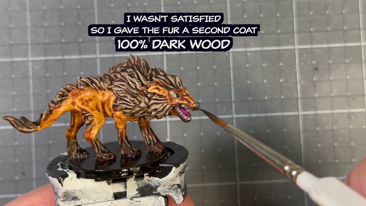 Let’s paint The Lord of the Rings HUNGRY WARG | Beginner Level