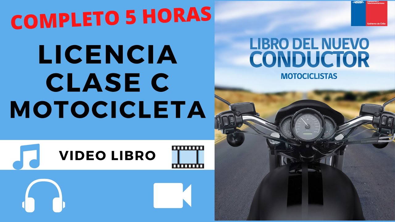 Libro Del Nuevo Conductor Clase C 2023 - CONASET - LICENCIA CLASE C 🎧Completo
