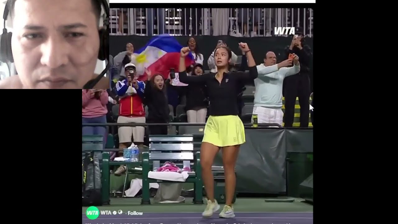 Match Highlights Alexandra Eala vs Dayana Yastremska - Reaction Video