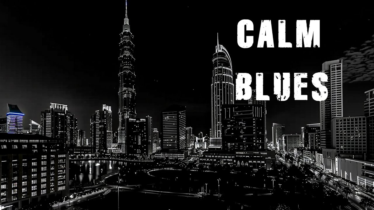 Calm Blues - Soothing Blues Night to Relax - Blues Mellow Music for Relax, Work