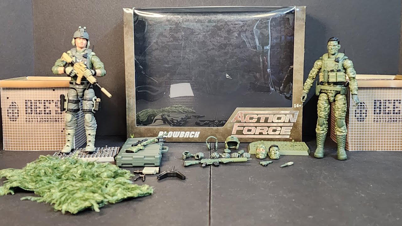 Костюм снайпера Valaverse Action Force Blowback Deluxe Ghillie