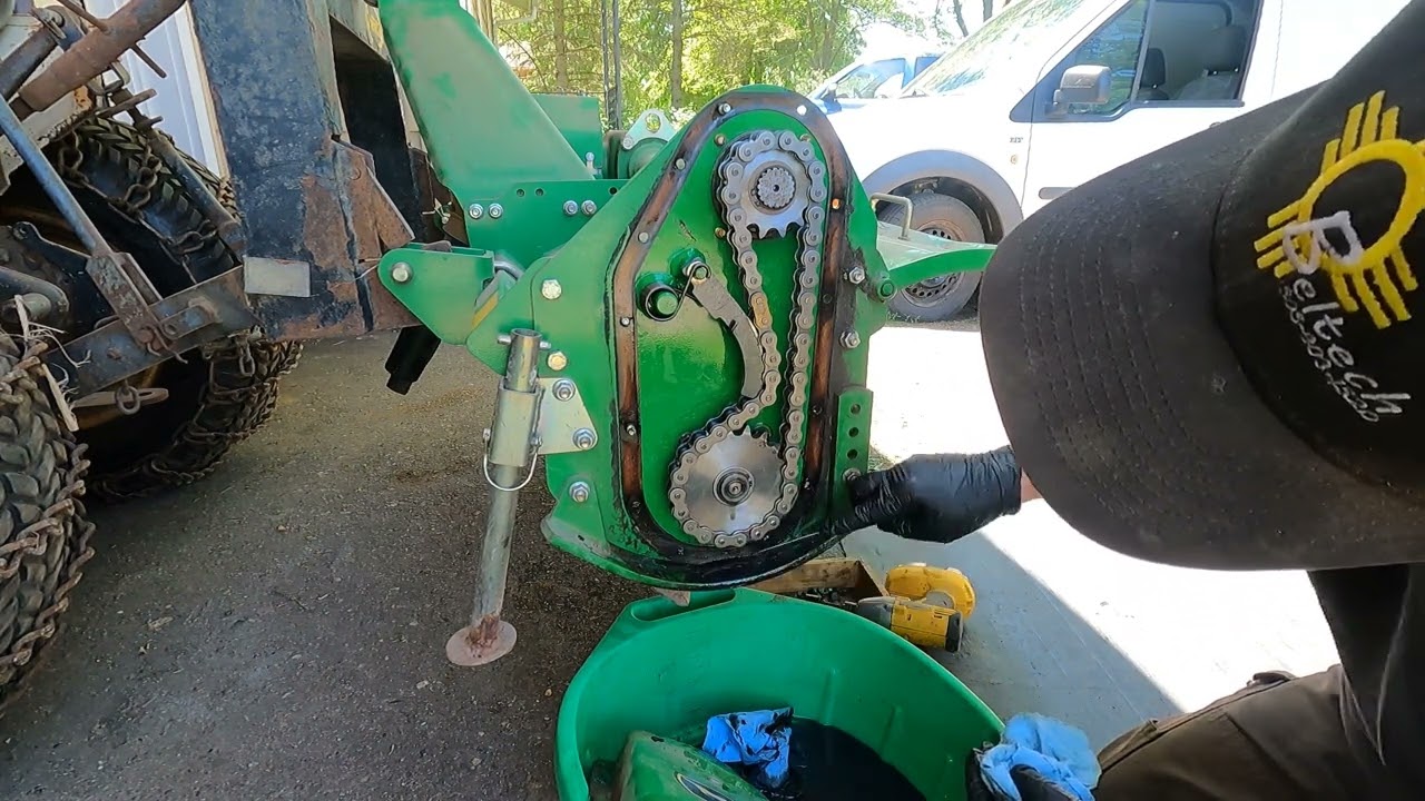 John Deere Tiller Repair