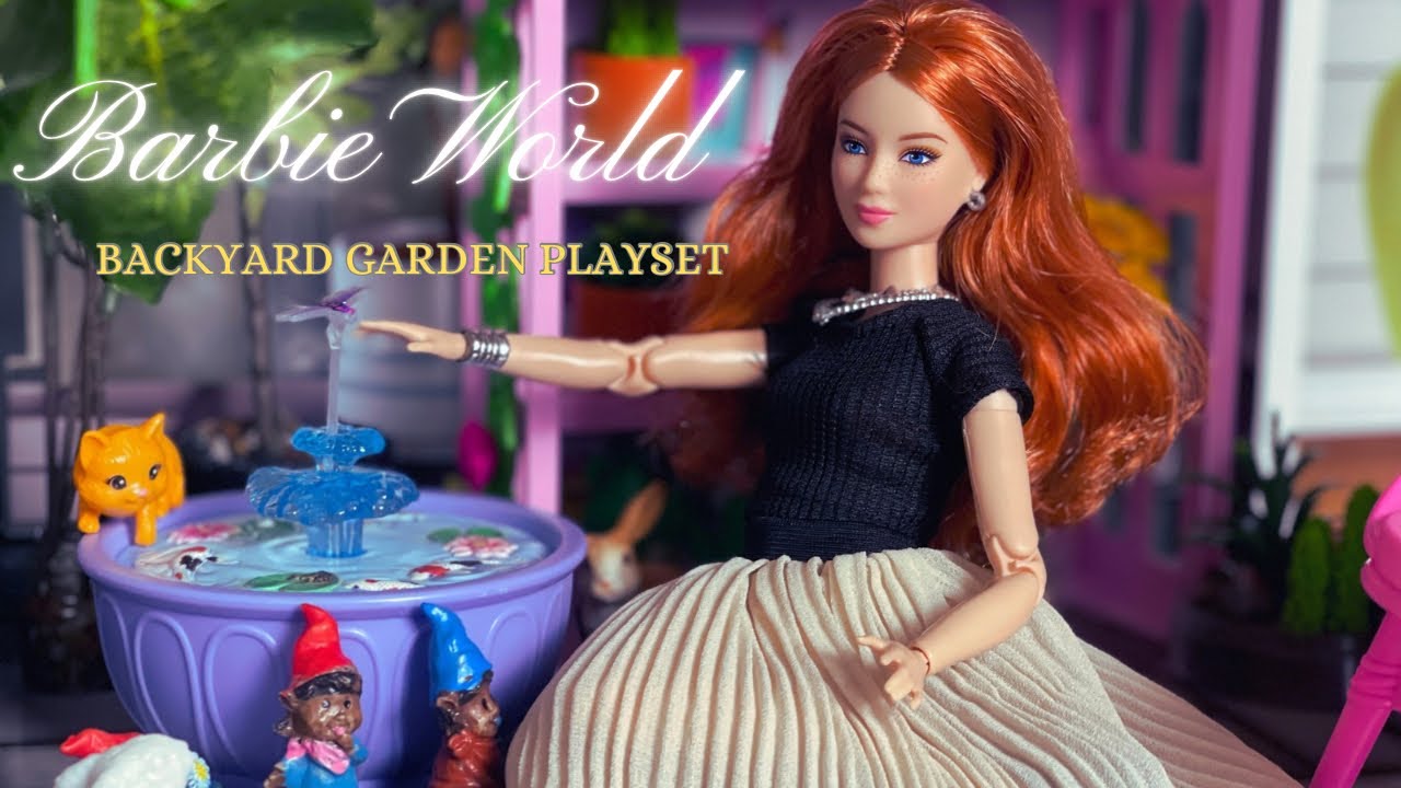Barbie Backyard Garden Playset | Box Opening & Review 