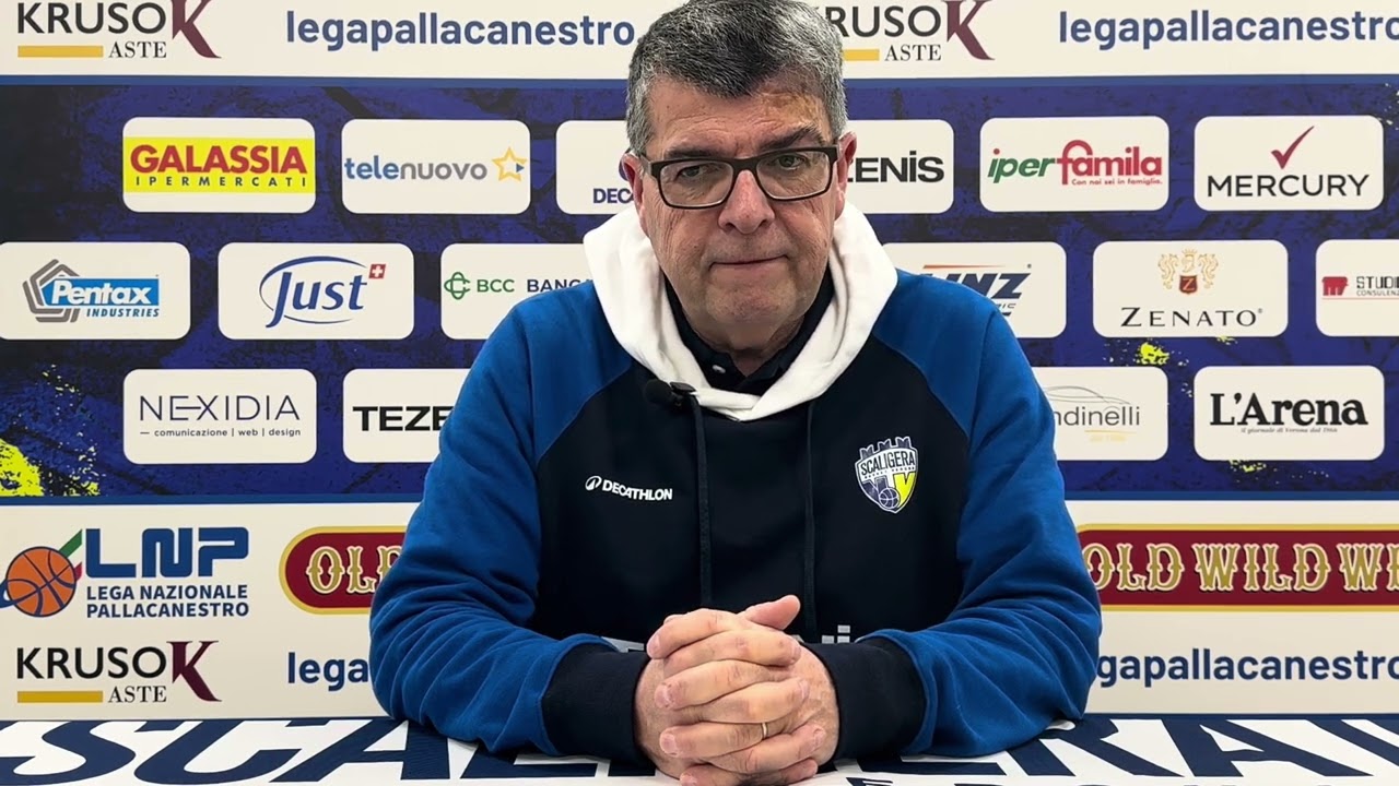 Coach Ramagli presenta Tezenis Verona - Givova Scafati