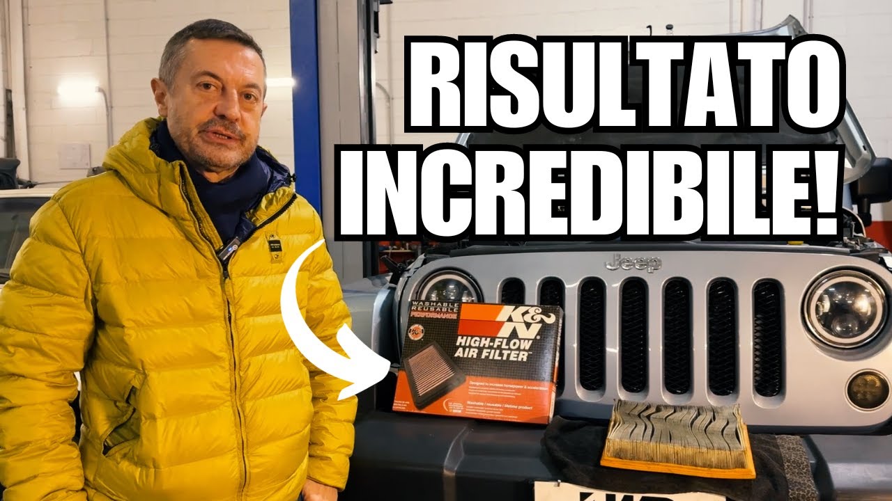 FILTRI ARIA | a cosa servono, come si cambiano e come migliorano le performance della tua JEEP
