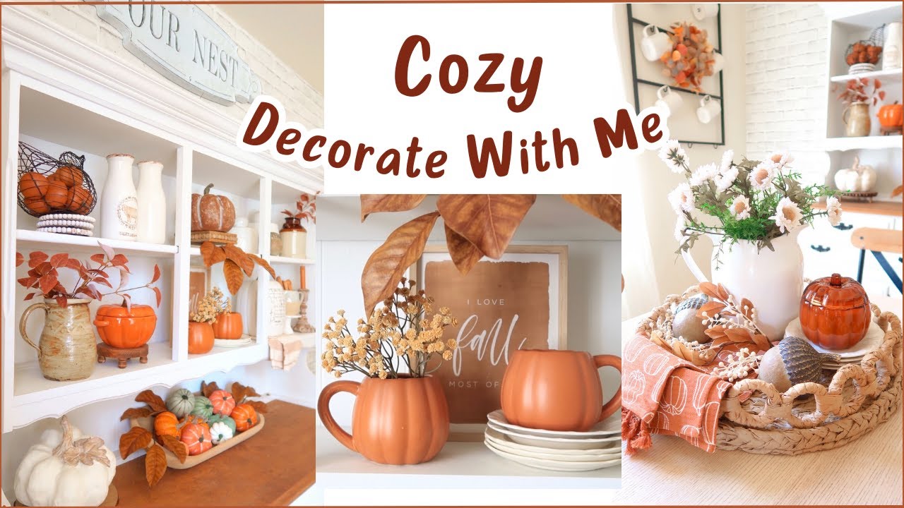 🍂 New Fall Decor 2024┃oTOÑO2024┃ COZY FALL DECOR┃ IDEAS FARMHOUSE Decor┃Decorate whit Me 🍂