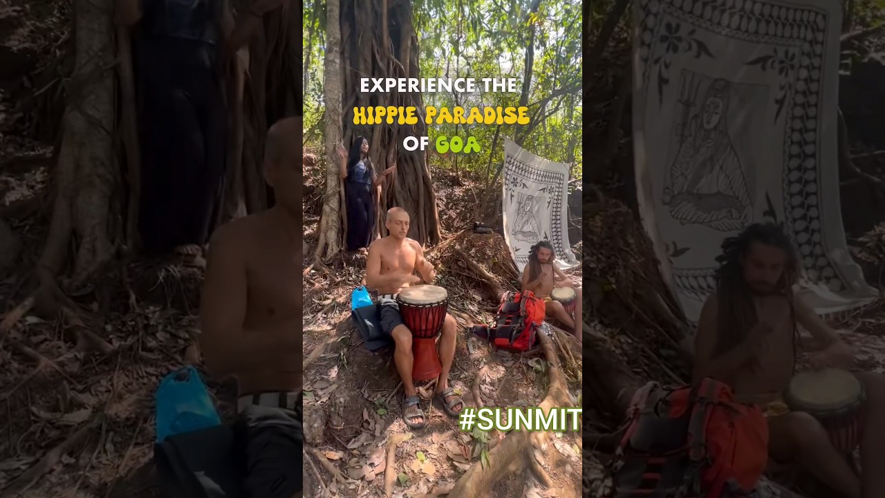 Experience Hippie paradise of Goa | Foreigner konse beach pe milegi | Foreigners in Goa | #goa