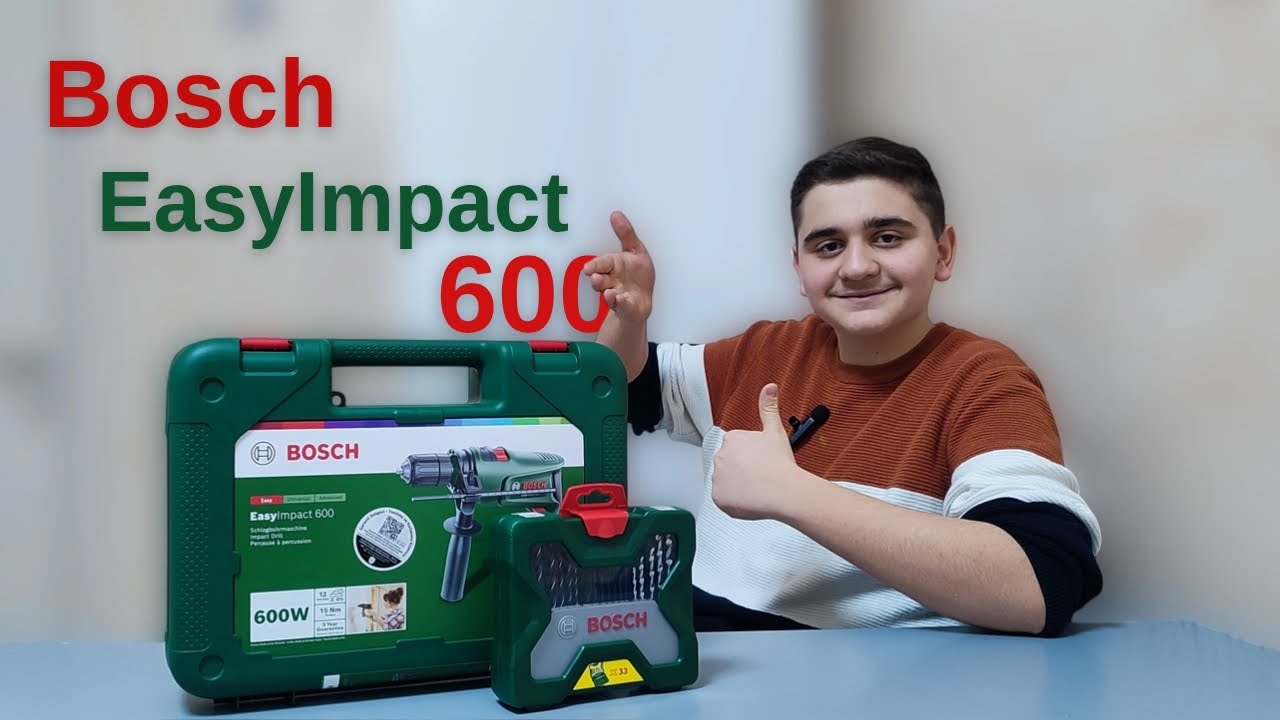 EN İYİ F/P DARBELİ MATKAP VE VİDALAMA & MATKAP UCU SETİ İNCELEMESİ |BOSCH EASYİMPACT 600|
