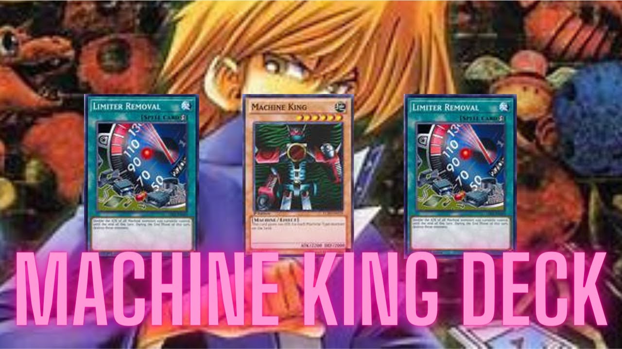 Yugioh JOEY THE PASSION Machine King Deck