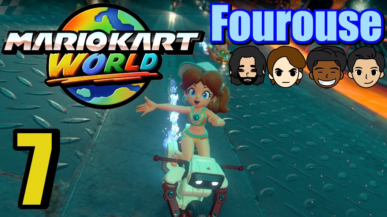 Mario Kart World (Switch 2) | Episode 7: 3 Daisys and Burger Toad | Fourouse