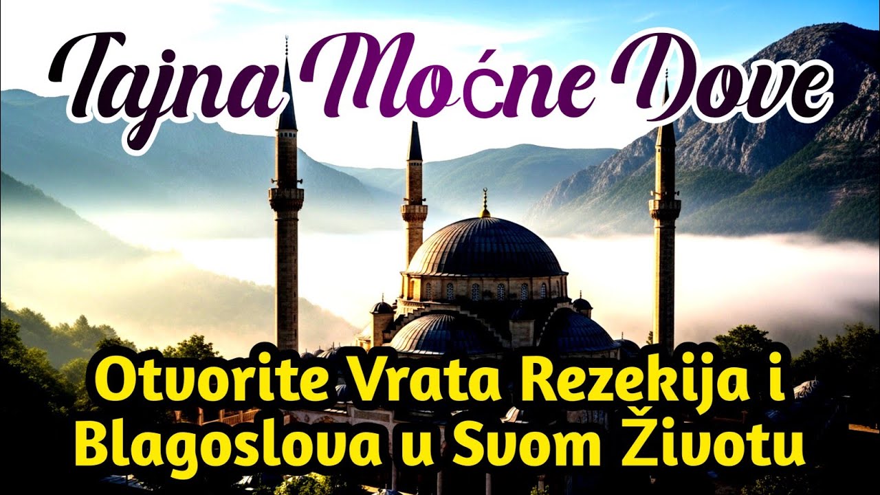 Tajna Moćne Dove: Otvorite Vrata Rezekija i Blagoslova u Svom Životu