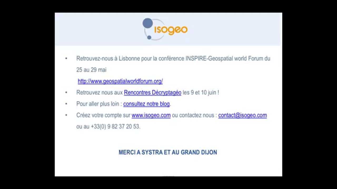 Webinaire - GeoData Management, exp&eacute;riences crois&eacute;es