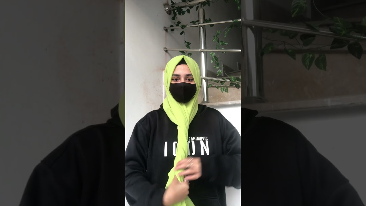 Hijab tutorial with oversized hoodies #hijabilookbook #scarf #hijabstyles #tutorial #hijabfashion