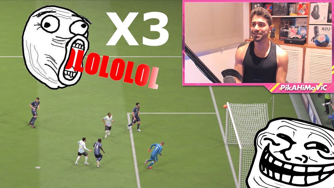 ¡LE DOY TRES VECES AL PALO EN LA MISMA JUGADA! FIFA 19 | FUT CHAMPIONS