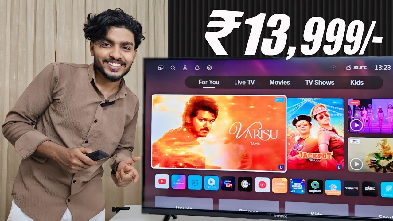 Infinix Smart TV 40Y1V QLED Smart TV Review Malayalam | Best Budget 40 inch QLED Smart TV