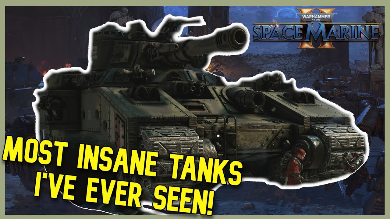 A Tank Enthusiast Reacts: Warhammer Space Marine II (40k sub special!)