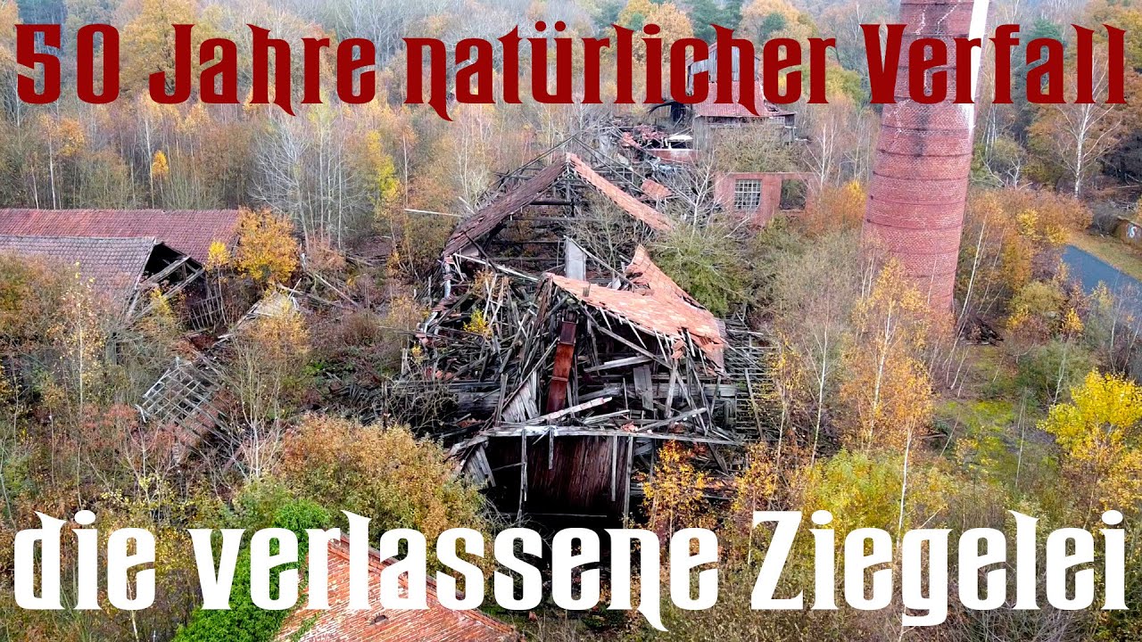 Lost Place seit 50 Jahren ohne Vandalismus: die verlassene Ziegelei - Night Riders Urbex