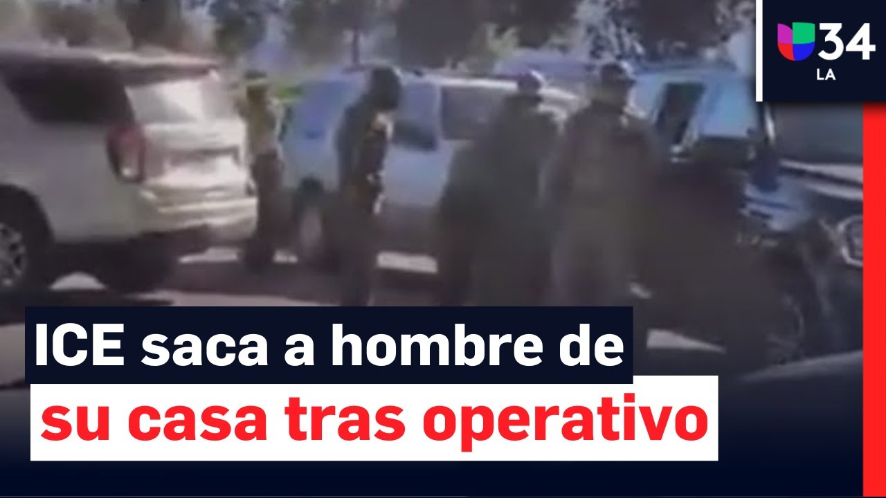 Operativo de ICE en San Bernardino fue grabado por vecinos y difundido en redes sociales