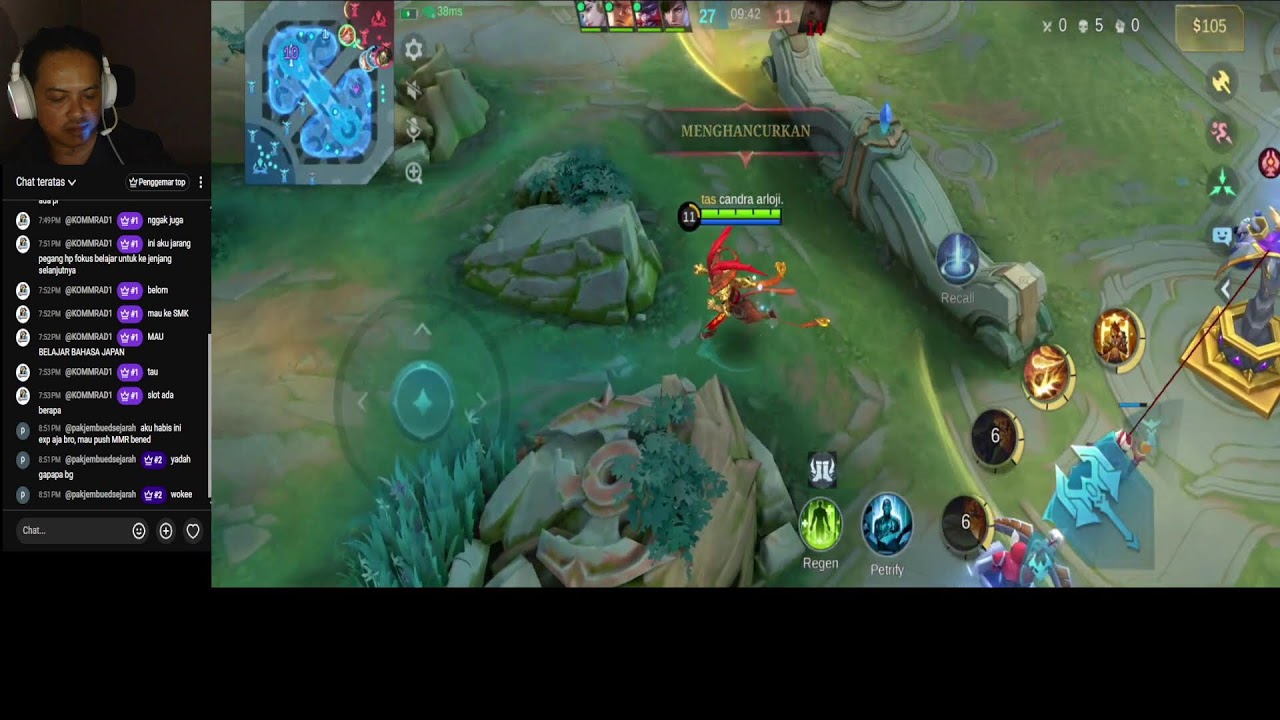 LIVE MLBB = Ketenangan Batin.