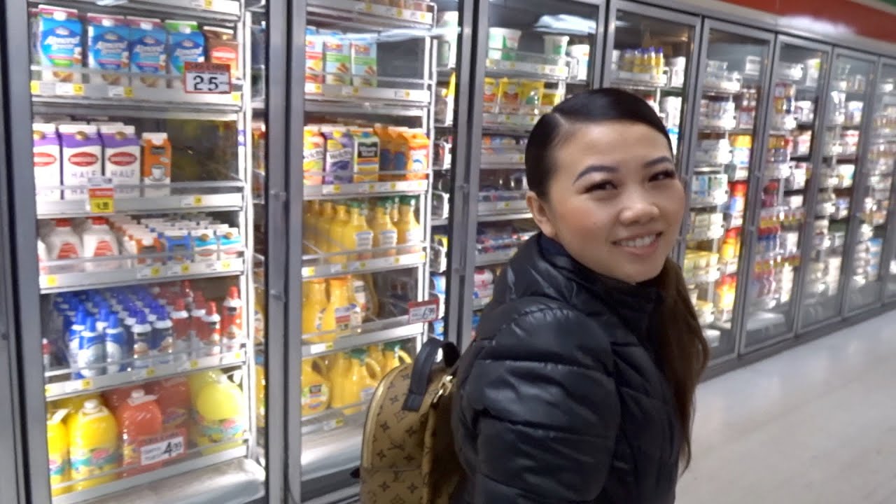 Grocery shopping in Anchorage, Alaska
