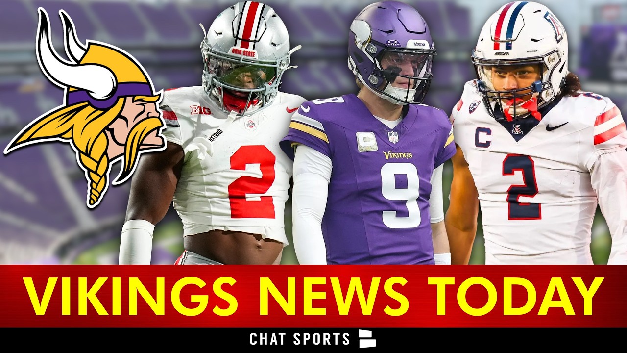 Vikings News & NFL Draft Rumors You Need To Know!