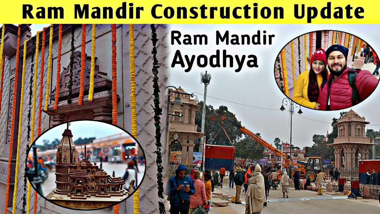 अयोध्या राम मंदिर का एक नया रूप | Ayodhya Ram Mandir New Construction Update |Ayodhya Full City Tour