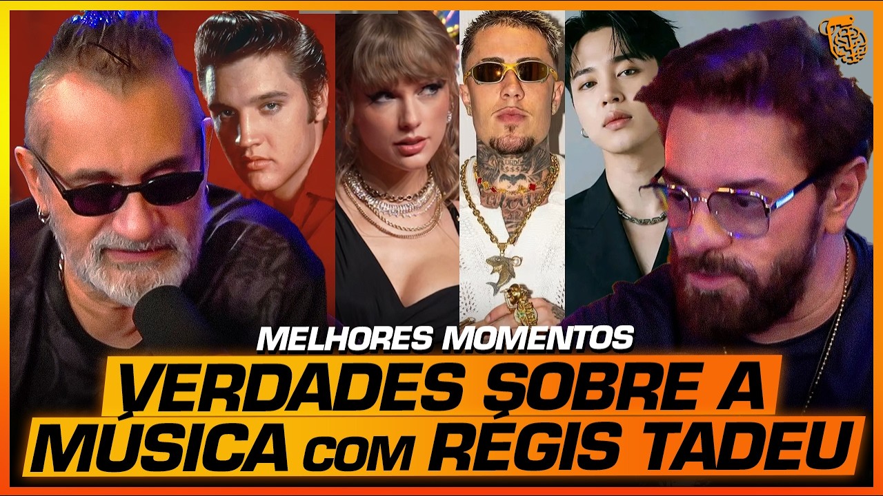 TUDO sobre MÚSICA com REGIS TADEU - MELHORES MOMENTOS