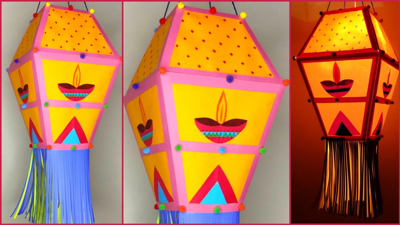 Handmade Akash Kandil Lantern For Diwali And Christmas Festival