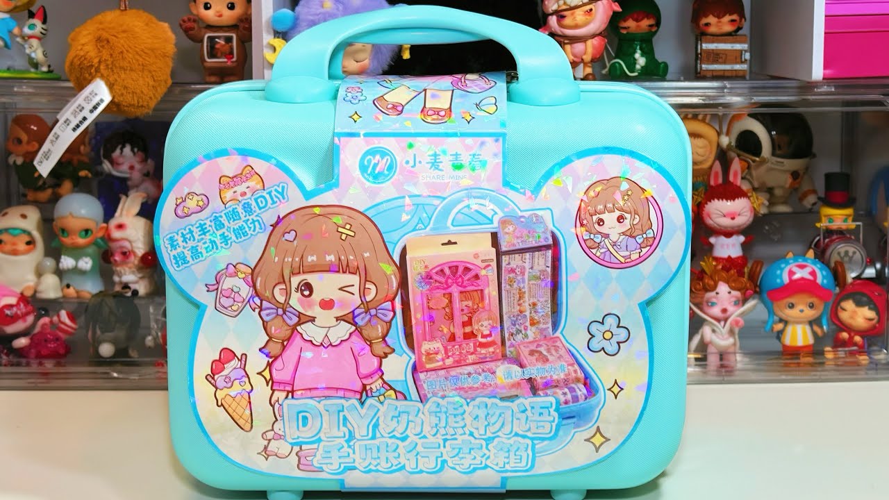 Asmr unboxing kawaii stationery huge blind box